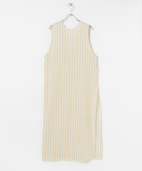 URBAN RESEARCH（アーバンリサーチ）の「new basic　インドコットンサッカーストライプワンピース（ワンピース・レディース・L.BEIGE/RED・FREE）」の14枚目の写真