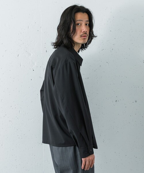 URBAN RESEARCH(アーバンリサーチ)の「『洗濯可/防シワ/接触冷感』WASHABLE WOOL SPORTS JACKET(ブルゾン・メンズ・NAVY/BLACK/CHARCOAL・M/L)」の11枚目の写真
