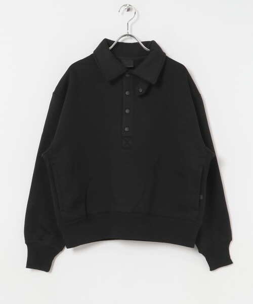 URBAN RESEARCH(アーバンリサーチ)の「DAIWA PIER39 Ws TECH SWEAT SNAP PULLOVER(Tシャツ/カットソー・レディース・TOP GRAY/BLACK/CHARCOAL/WHITE・FREE)」の8枚目の写真