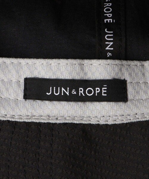 ROPE'(ロペ)の「【UV】セミワイドハット(ハット・レディース・ブラック/ホワイト・F)」の12枚目の写真