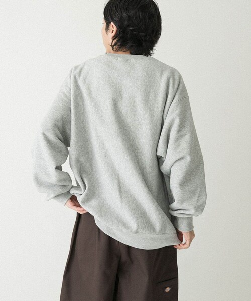 EKAL（エカル）の「QUICK DRY クルースウェット（スウェット・メンズ・グレー/ブラック・M/L）」の22枚目の写真