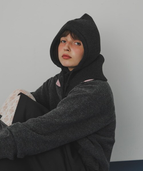 SMELLY（スメリー）の「リブニットバラクラバ（ニットキャップ/ビーニー・レディース・IVO/CGR・-）」の17枚目の写真