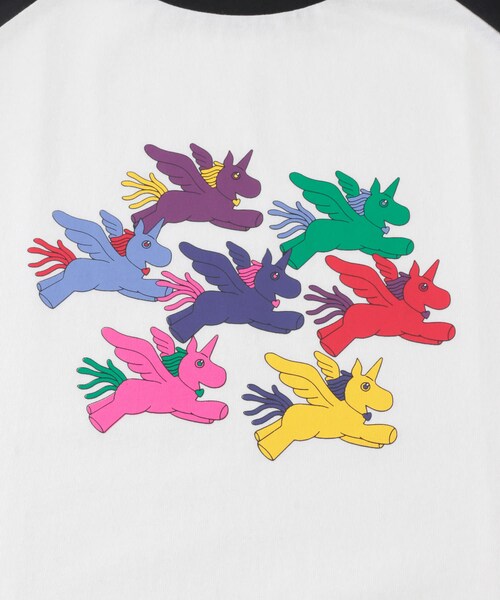 SENSE OF PLACE by URBAN RESEARCH(センスオブプレイスバイアーバンリサーチ)の「『別注』SHUHEI KOKI×SENSE OF PLACE ラグランTシャツ(Tシャツ/カットソー・メンズ・WHT×BLK/CHA×BLK/WHT×L.BLU・M/L)」の18枚目の写真