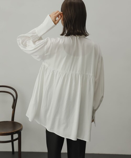 SENSE OF PLACE by URBAN RESEARCH（センスオブプレイスバイアーバンリサーチ）の「2WAYタイツキチュニック（チュニック・レディース・LIME/OFF WHITE/BLACK・one）」の12枚目の写真