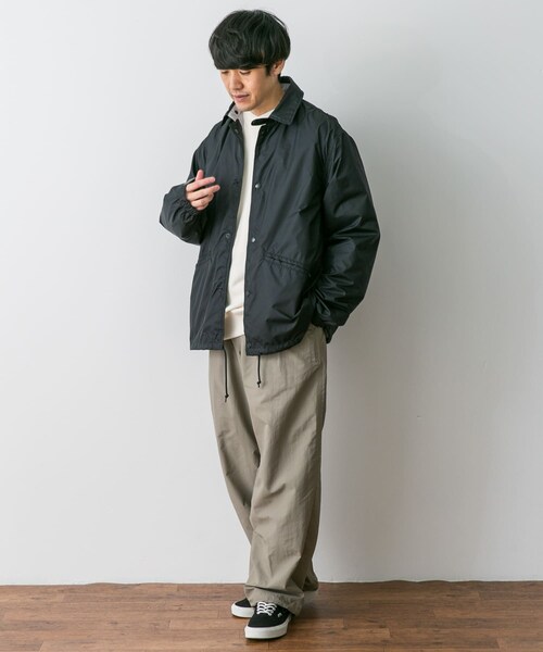 URBAN RESEARCH DOORS(アーバンリサーチドアーズ)の「L.L.Bean Lined Coach Jacket(テーラードジャケット・メンズ・D.charcoal/tan/B.green/purpleblue・M/L/XL)」の10枚目の写真