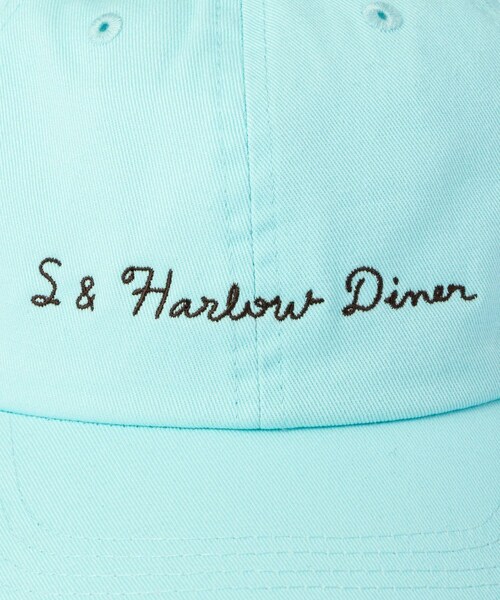 Saturdays NYC（サタデーズ ニューヨークシティ ）の「Harlow x Saturdays NYC Diners Cap（キャップ・レディース・オフホワイト/ダークブラウン/サックス/ピンク・F）」の12枚目の写真