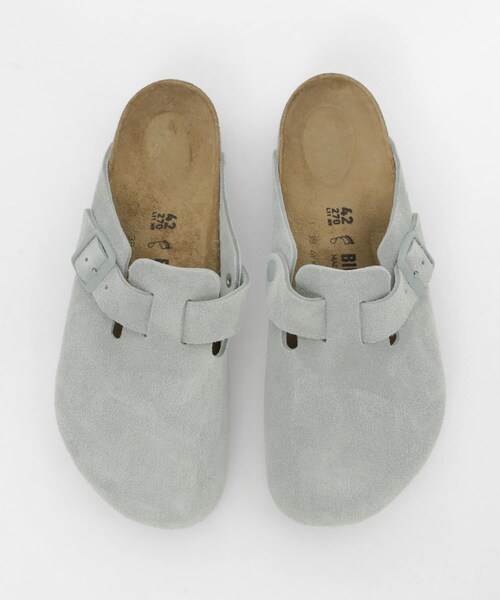 THE GOODLAND MARKET（ザグッドランドマーケット）の「BIRKENSTOCK　BOSTON SUEDE SAGE-regular（サンダル・メンズ・SAGE・40/42/43）」の4枚目の写真