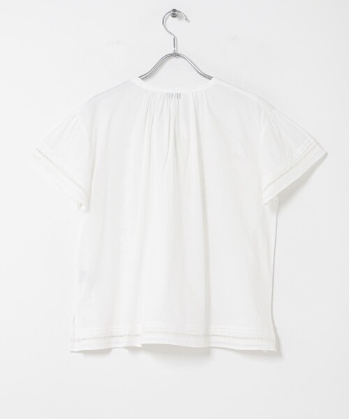 THE GOODLAND MARKET（ザグッドランドマーケット）の「FANAKA　レースブラウス（シャツ/ブラウス・レディース・オフホワイト/ブラック・Free）」の14枚目の写真