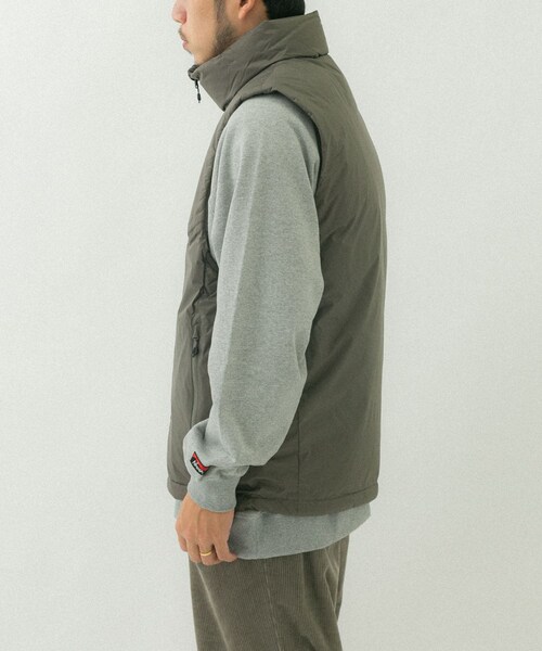 EKAL（エカル）の「NANGA　AURORA TEX STAND COLLAR DOWN VEST（その他アウター・メンズ・M.GRY/BLK・M/L）」の17枚目の写真