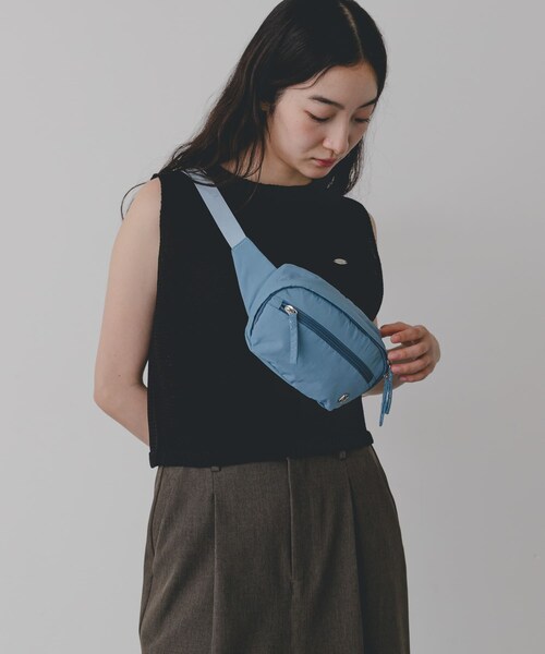 SENSE OF PLACE by URBAN RESEARCH(センスオブプレイスバイアーバンリサーチ)の「撥水ナイロンウエストポーチ(ボディバッグ/ウエストポーチ・レディース・BLACK/L.BLUE/Y.BEIGE・One)」の22枚目の写真