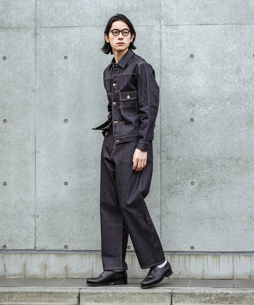 URBAN RESEARCH(アーバンリサーチ)の「SHIOTA スーピマDENIM JACKET #BEN(デニムジャケット・メンズ・INDIGO・S/M/L/XL)」の17枚目の写真