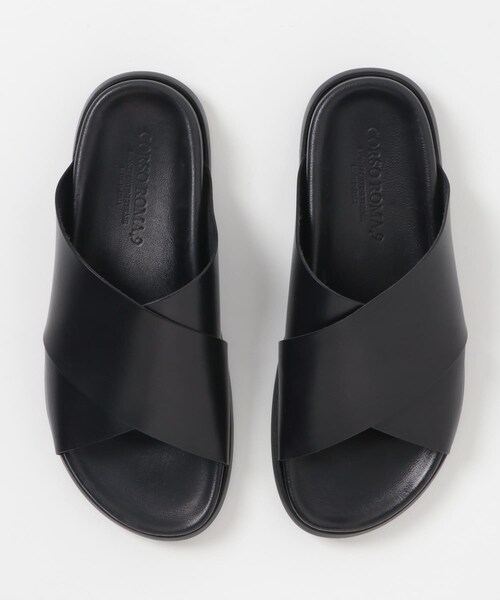 かぐれ（カグレ）の「CORSO ROMA, 9　CROSS SANDAL（サンダル・レディース・NERO・36/37/38）」の9枚目の写真