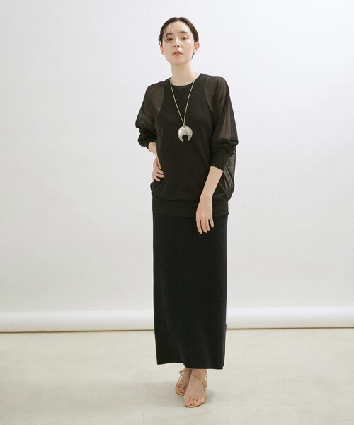 ADAM ET ROPE'（アダムエロペ）の「【公式サイト限定】[トゥアレグ]ネックレス ムーン（ネックレス・レディース・その他・F）」の5枚目の写真