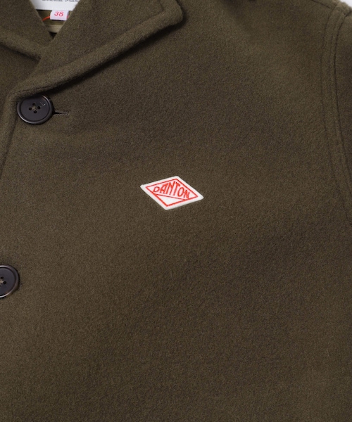 URBAN RESEARCH DOORS(アーバンリサーチドアーズ)の「DANTON WOOL MELTON JACKET(テーラードジャケット・メンズ・GREY/DK NAVY/DK OLIVE/BEIGE/ORANGE・38/40/42)」の19枚目の写真