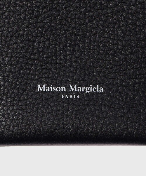 ADAM ET ROPE'（アダムエロペ）の「【Maison Margiela/メゾン マルジェラ】PHONE NECK POUCH（ポーチ・メンズ・ブラック・F）」の5枚目の写真
