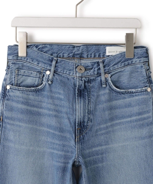 ADAM ET ROPE'（アダムエロペ）の「【upper hights（アッパー ハイツ）】THE LAUREN（デニムパンツ・レディース・キナリ系/ブルー・22/23/24/25）」の11枚目の写真