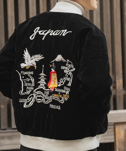 ITEMS URBANRESEARCH（アイテムズ アーバンリサーチ）の「TAION　Reversible SKAJAN Down Jacket（その他アウター・メンズ・BLK×NVY/BGD×D.NVY・M/L/XL）」の9枚目の写真