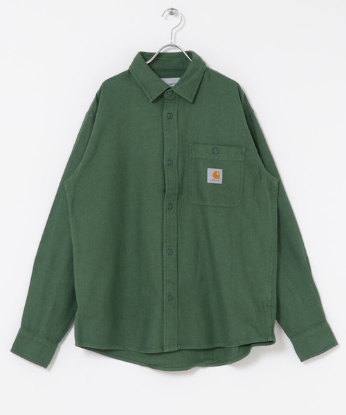 URBAN RESEARCH Sonny Label（アーバンリサーチサニーレーベル）の「carhartt　LONG-SLEEVE EDGAR SHIRTS（シャツ/ブラウス・メンズ・Tree/Black・S/M）」の2枚目の写真