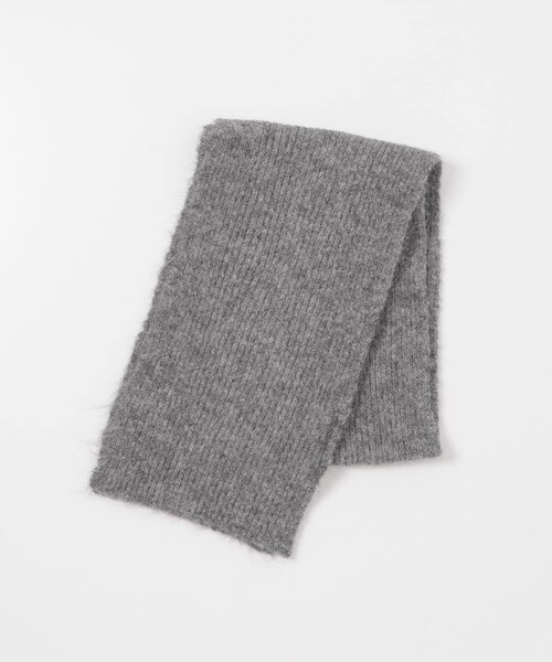 RODE SKO（ロデスコ）の「ショートマフラー（マフラー・レディース・RED/GRAY/IVORY・one）」の2枚目の写真