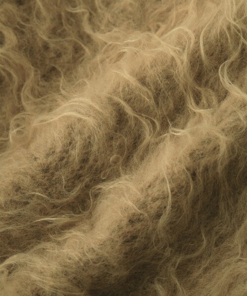 ADAM ET ROPE'（アダムエロペ）の「【公式サイト限定】【THROW（スロー）】Tekla_shaggy snood（ストール/ショール・レディース・ベージュ系/ブルー系・F）」の17枚目の写真
