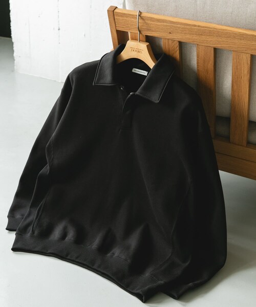 URBAN RESEARCH DOORS(アーバンリサーチドアーズ)の「裏起毛スウェットポロシャツ(スウェット・メンズ・GRAY/NAVY/BLACK・M/L)」の14枚目の写真