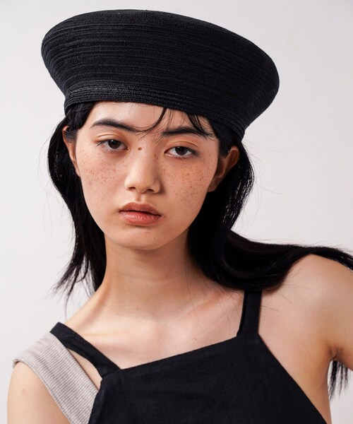 URBAN RESEARCH(アーバンリサーチ)の「La Maison de Lyllis CONK(ハンチング/ベレー帽・レディース・BLACK/SAGE・FREE)」の6枚目の写真