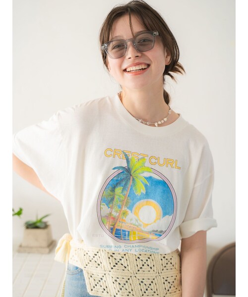 Ungrid（アングリッド）の「クリアフレームサングラス（サングラス・レディース・グレー/ブラウン・F）」の3枚目の写真