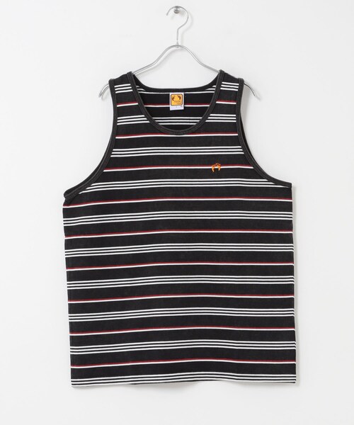 URBAN RESEARCH Sonny Label（アーバンリサーチサニーレーベル）の「HANG TEN　BASIC BORDER TANK（タンクトップ・メンズ・BEIGE/NAVY・M/L）」の13枚目の写真