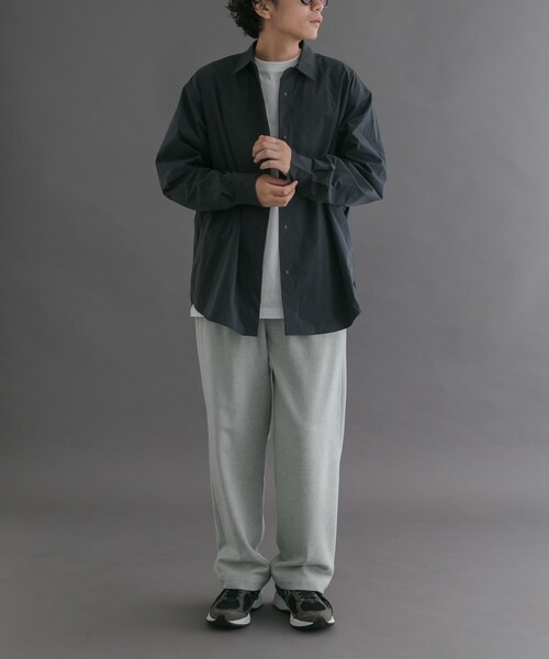 URBAN RESEARCH DOORS(アーバンリサーチドアーズ)の「FORK&SPOON CAVEタイプライタープランサーシャツ(シャツ/ブラウス・メンズ・DKCHARCOAL/BROWN・4/5)」の10枚目の写真