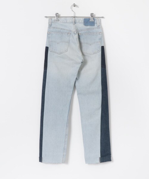 THE GOODLAND MARKET（ザグッドランドマーケット）の「SREU　SREU-Transposed Denim Pants（デニムパンツ・レディース・PALxBL1/PALxBL2/PALxBL3/PALxBL4・1/3）」の14枚目の写真