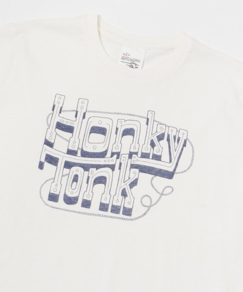 THE GOODLAND MARKET（ザグッドランドマーケット）の「NUDIE JEANS　Joni T-Shirt（Tシャツ/カットソー・レディース・Offwhite・S/M/L）」の10枚目の写真