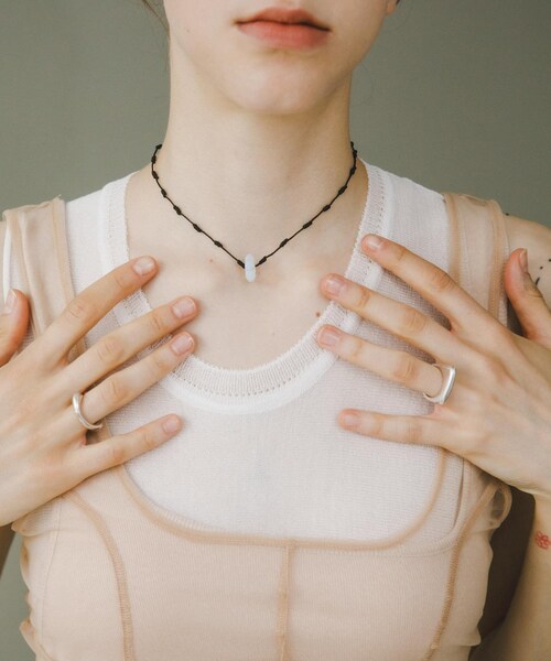 URBAN RESEARCH(アーバンリサーチ)の「decor『デコール』 FLAT RING(リング・レディース・SILVER・12)」の3枚目の写真