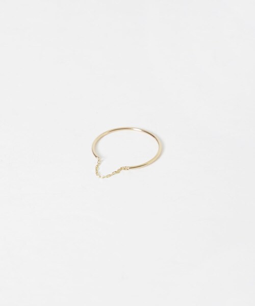 URBAN RESEARCH（アーバンリサーチ）の「ff by decor urban research　Sway chain ring（リング・レディース・GOLD・9/11/13）」の5枚目の写真