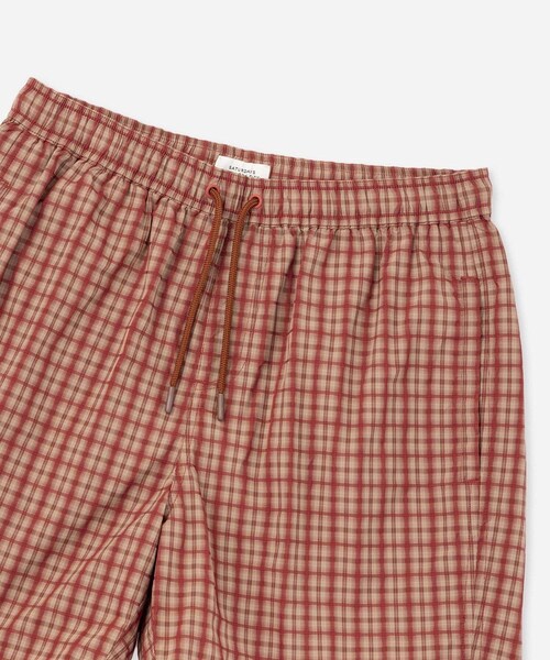 Saturdays NYC(サタデーズ ニューヨークシティ )の「Timothy Check Swim Short(その他パンツ・レディース・グリーン/レンガ・L/M/S/XL)」の12枚目の写真
