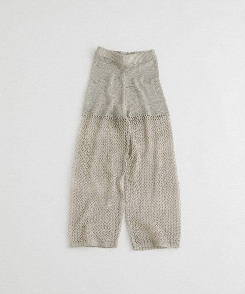 LAATO（ラート）の「tulle mesh knit pants（その他パンツ・レディース・ミスト/インク・FREE）」の3枚目の写真
