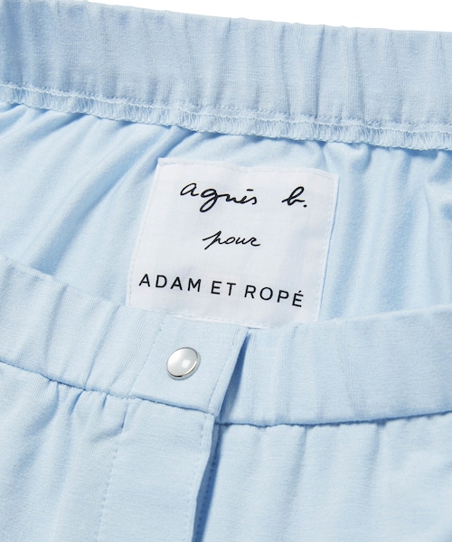 ADAM ET ROPE'(アダムエロペ)の「【agnes b. pour ADAM ET ROPE'】JUPE PRESSIONS LONG(スカート・レディース・ブラック/サックス・M)」の21枚目の写真