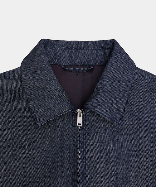 ADAM ET ROPE'(アダムエロペ)の「《別注》【MARKAWARE/マーカウェア】 EX WORKER JKT DENIM(デニムジャケット・メンズ・ネイビー・1/2/3)」の8枚目の写真
