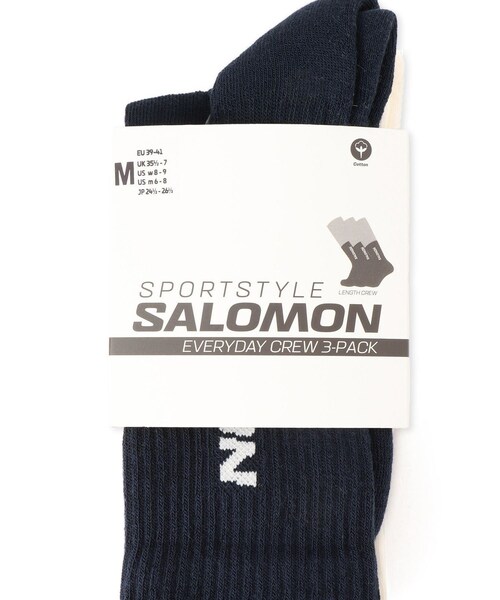 ADAM ET ROPE'（アダムエロペ）の「【SALOMON（サロモン）】EVERYDAY CREW 3-PACK（ソックス/靴下・レディース・その他・L/M/S）」の10枚目の写真