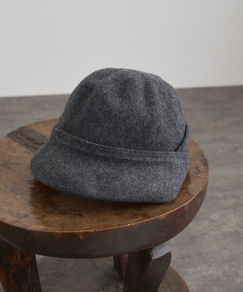 ADAM ET ROPE'（アダムエロペ）の「【chisaki】Tieka ハット（ハット・レディース・グレー/オフホワイト/ベージュ系・F）」の10枚目の写真