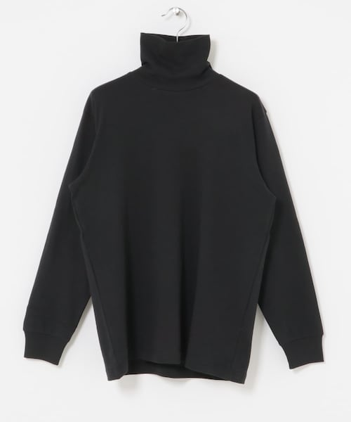 URBAN RESEARCH(アーバンリサーチ)の「DRESS Cotton Plane Turtleneck(Tシャツ/カットソー・メンズ・WHITE/BLACK/SAGE GREEN/NAVY/ORANGE/PURPLE/TURQUOISE・M/L)」の2枚目の写真