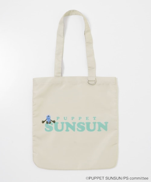SENSE OF PLACE by URBAN RESEARCH(センスオブプレイスバイアーバンリサーチ)の「『別注』SUNSUN×SENSE OF PLACE トートバッグ(トートバッグ・レディース・GRAY/BLUE/PINK・One)」の5枚目の写真