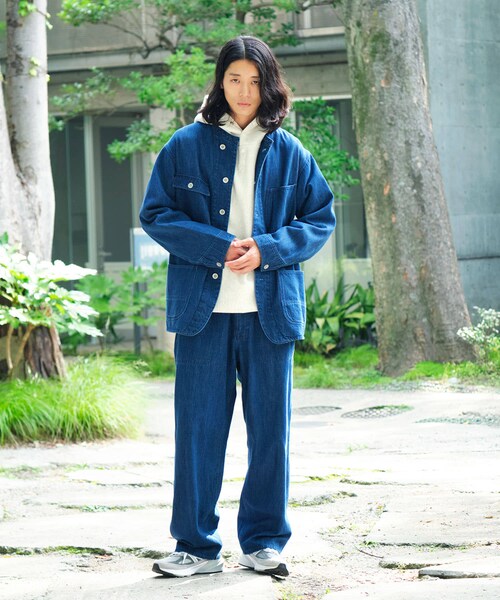 URBAN RESEARCH DOORS（アーバンリサーチドアーズ）の「Denim Chore Jacket（デニムジャケット・メンズ・INDIGO/ONE WASH・M/L/XL）」の17枚目の写真