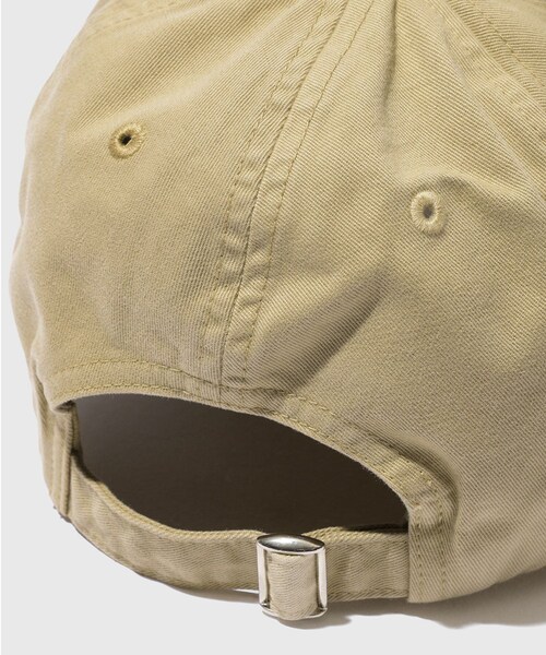 ADAM ET ROPE'(アダムエロペ)の「【STUDIO NICHOLSON/スタジオニコルソン】LOGO CAP SNM(キャップ・メンズ・ベージュ/ネイビー・F)」の8枚目の写真
