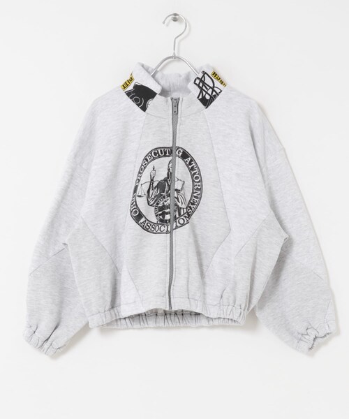 THE GOODLAND MARKET（ザグッドランドマーケット）の「77circa　track jacket cutback JK（テーラードジャケット・レディース・gray1/gray2/gray3/gray4/navy1/navy2/navy3/navy4・one）」の10枚目の写真