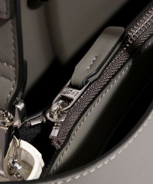 ROPE'(ロペ)の「【E'POR】Y BAG Large/A4対応・通勤・26SS(トートバッグ・レディース・ブラック/グレー/キナリ/ダークブラウン/ダークグリーン・F)」の13枚目の写真