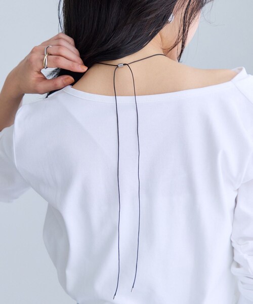 VIS(ビス)の「ハートコードステーションネックレス(ネックレス・レディース・シルバー・F)」の6枚目の写真