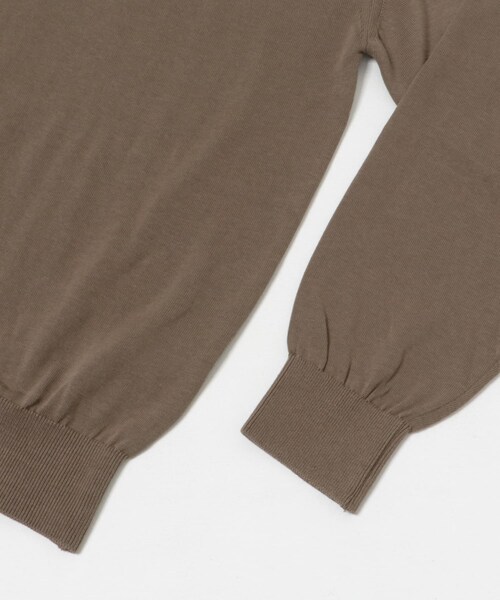 URBAN RESEARCH(アーバンリサーチ)の「ANOTHER OFFICE Current Silk V-neck Knit(ニット/セーター・メンズ・Mild Brown/Forest・1/2/3)」の8枚目の写真