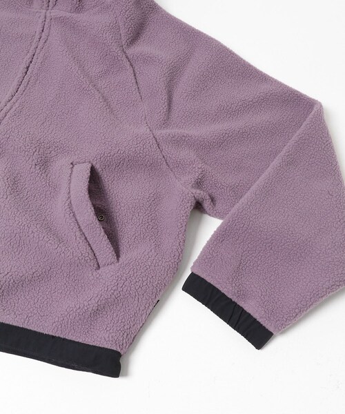 URBAN RESEARCH Sonny Label（アーバンリサーチサニーレーベル）の「carhartt　W HOODED HELIX FLEECE（ブルゾン・レディース・Black/Phlox・S）」の10枚目の写真