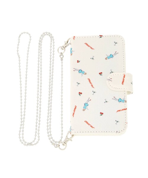 jouetie（ジュエティ）の「パーティポップ iPhone Xケース（スマホケース/カバー・レディース・レッド/パープル/ブラック/オフホワイト・F）」の4枚目の写真