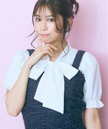 marun | ＜大きいサイズ＞ツイードビスチェ marun(ベスト)